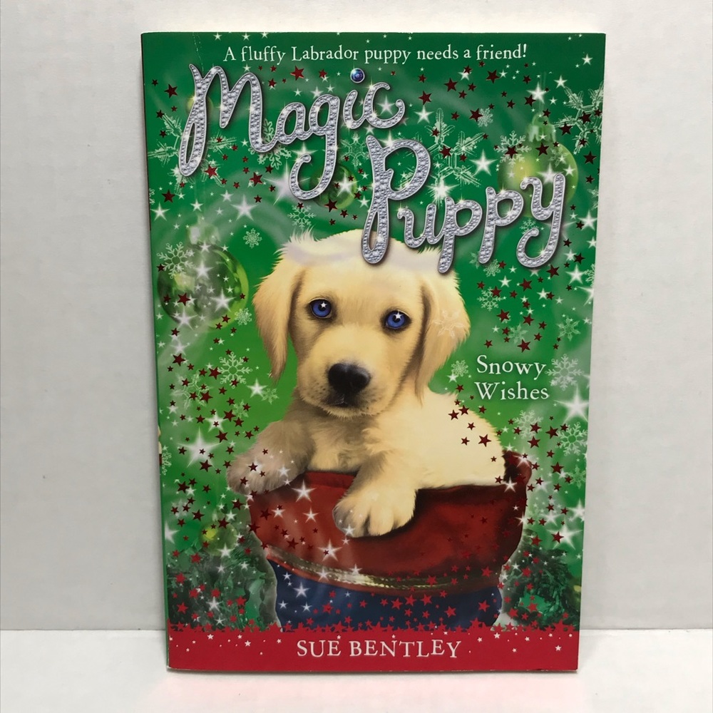 💛$2💛 Magic Puppy - Snowy Wishes kids chapter book by Sue Bentley